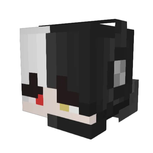Mr_Fizz_ Minecraft avatar head, 3D render