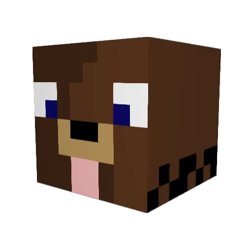 Mr_Fresh_King Minecraft avatar head, 3D render