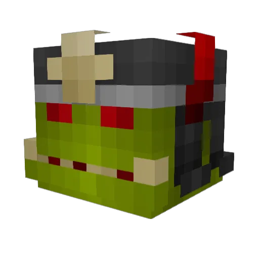 Mr_Galaxy89 Minecraft avatar head, 3D render