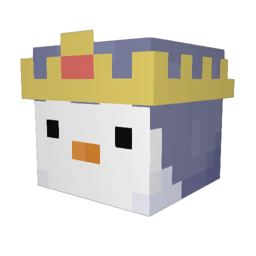 Mr_Gaming_Potato Minecraft avatar head, 3D render