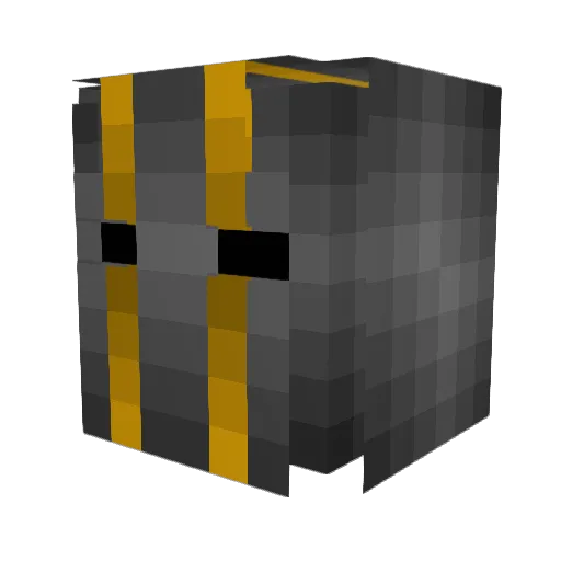 Mr_Goosy Minecraft avatar head, 3D render