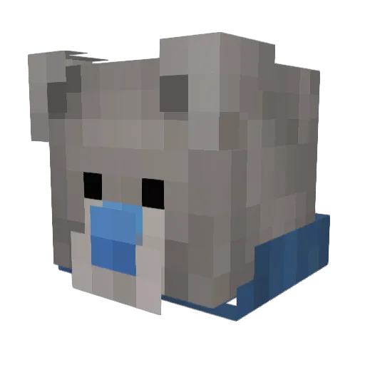 Mr_Governor Minecraft avatar head, 3D render