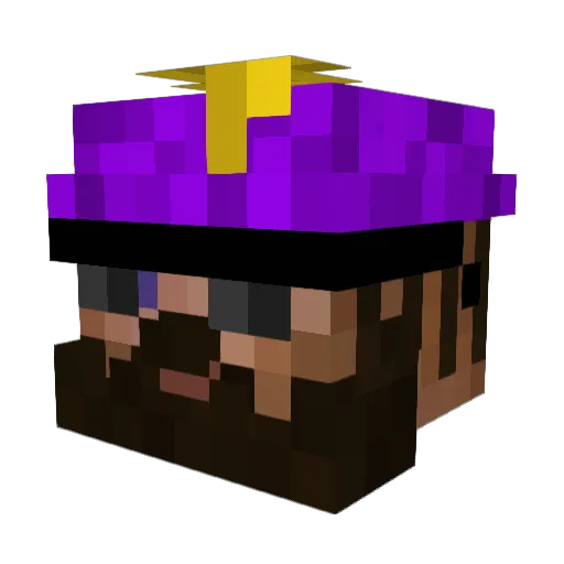 Mr_Guy20 Minecraft avatar head, 3D render