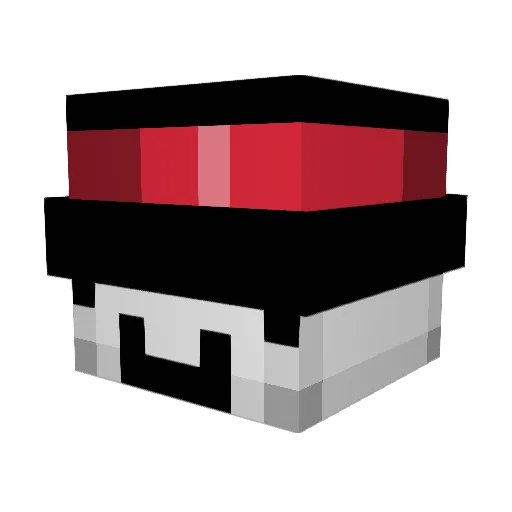 Mr_H4t Minecraft avatar head, 3D render