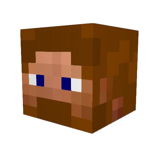 Mr_J22 Minecraft avatar head, 3D render