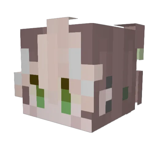 Mr_Karlangas Minecraft avatar head, 3D render