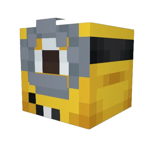 Mr_Killo Minecraft avatar head, 3D render