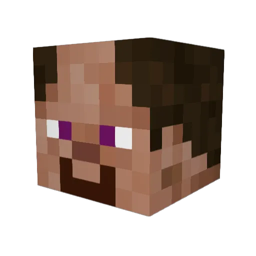 Mr_Kingster Minecraft avatar head, 3D render