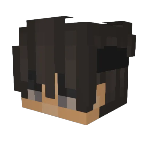 Mr_KoTiK_MyR Minecraft avatar head, 3D render