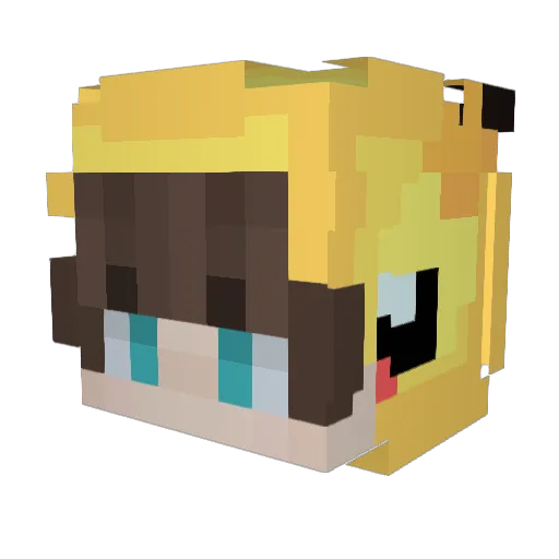 Mr_Koksharov Minecraft avatar head, 3D render