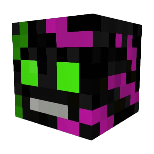 Mr_Krime Minecraft avatar head, 3D render