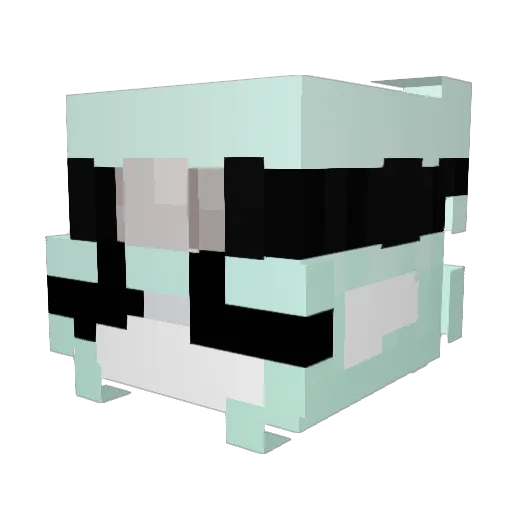 Mr_Laprunelly Minecraft avatar head, 3D render