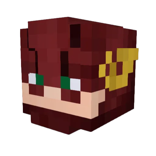 Mr_Lightning456 Minecraft avatar head, 3D render