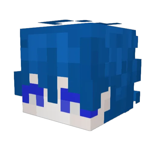Mr_LikKer Minecraft avatar head, 3D render