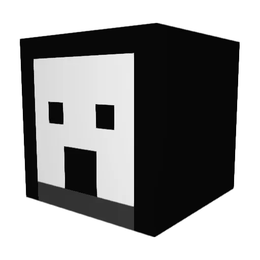 Mr_Localhost Minecraft avatar head, 3D render