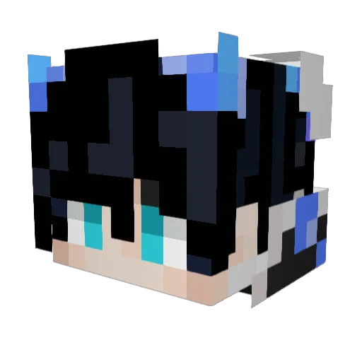 Mr_Luca8103 Minecraft avatar head, 3D render