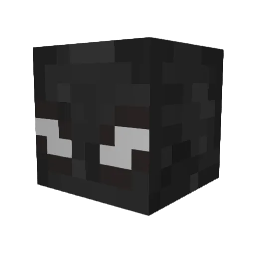 Mr_M_o_j_ang Minecraft avatar head, 3D render
