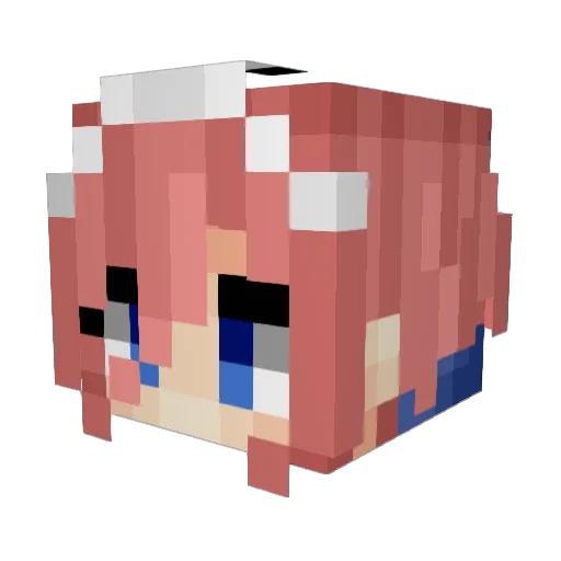 Mr_Mangio Minecraft avatar head, 3D render