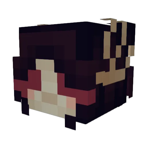 Mr_Marly Minecraft avatar head, 3D render