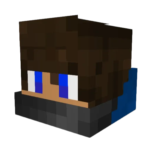 Mr_Master2007 Minecraft avatar head, 3D render