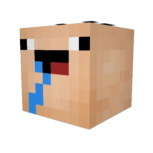 Mr_Mat07 Minecraft avatar head, 3D render