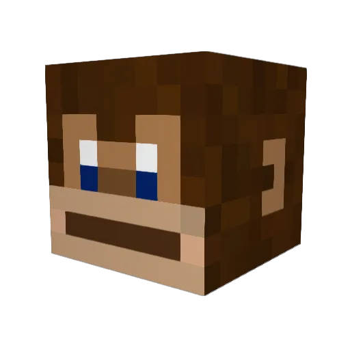 Mr_Matthy Minecraft avatar head, 3D render