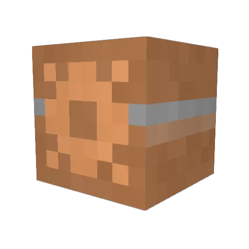 Mr_Metallic Minecraft avatar head, 3D render