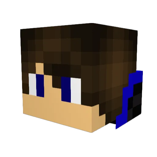 Mr_Miner04 Minecraft avatar head, 3D render