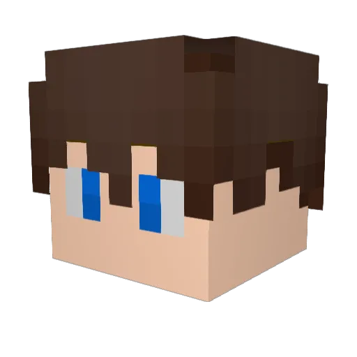 Mr_Misstta Minecraft avatar head, 3D render