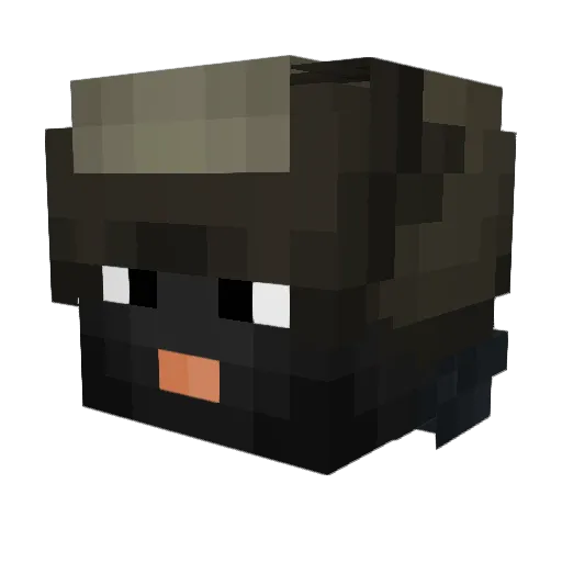 Mr_Mistori Minecraft avatar head, 3D render