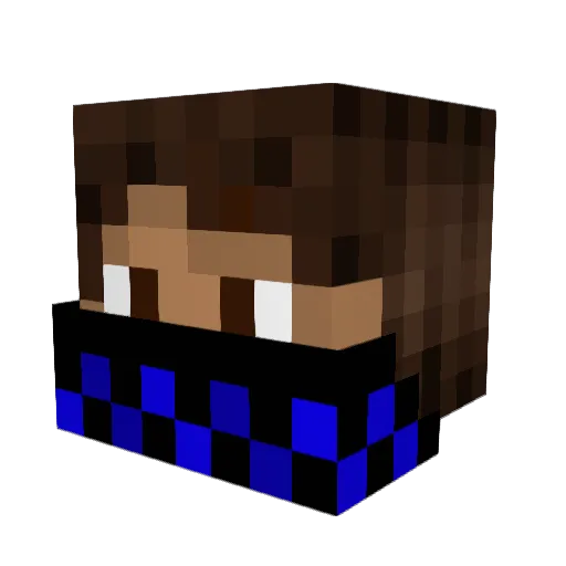 Mr_Mitch_24 Minecraft avatar head, 3D render