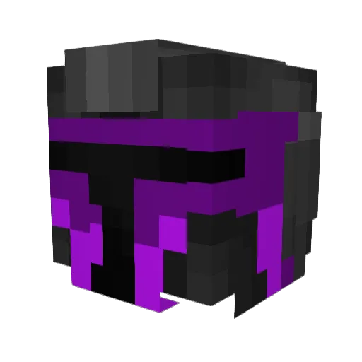 Mr_Moon69 Minecraft avatar head, 3D render