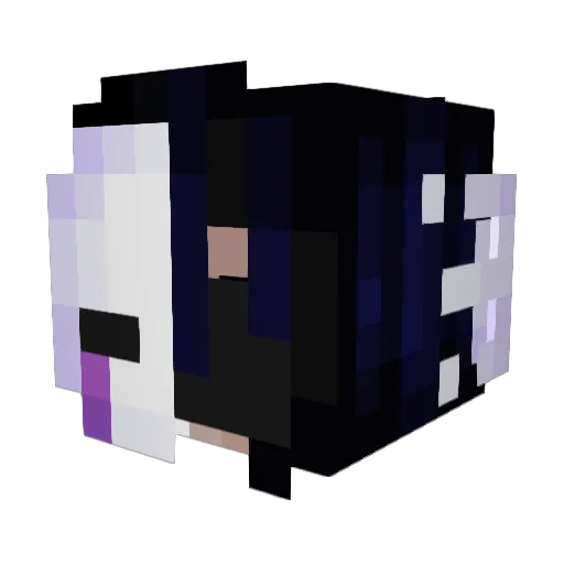Mr_Muffintime_ Minecraft avatar head, 3D render
