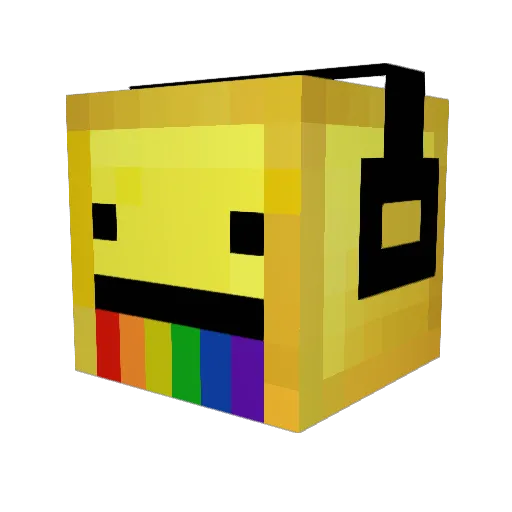 Mr_Nemo_Za Minecraft avatar head, 3D render