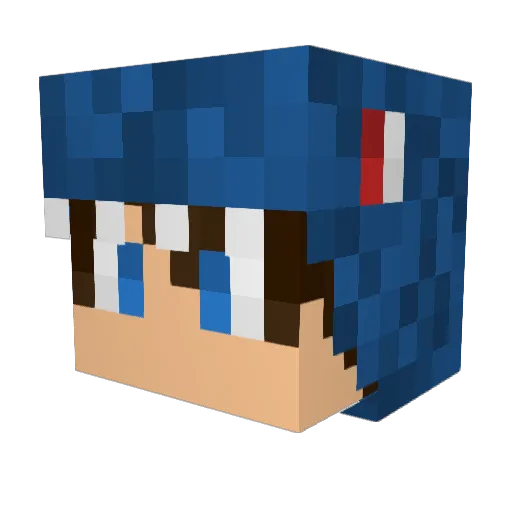 Mr_Nova__ Minecraft avatar head, 3D render