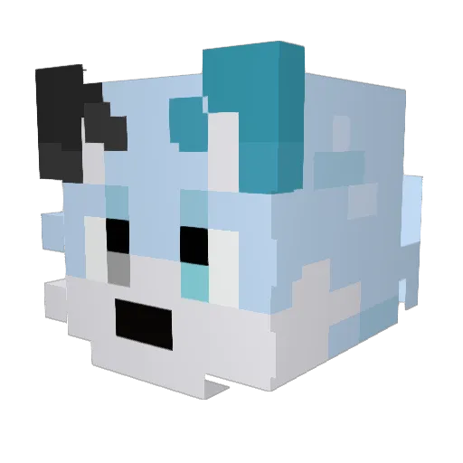 Mr_Panachyl Minecraft avatar head, 3D render