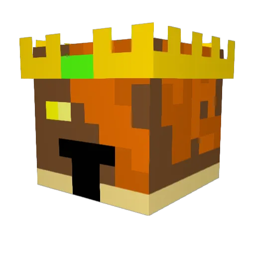 Mr_Pancakes Minecraft avatar head, 3D render
