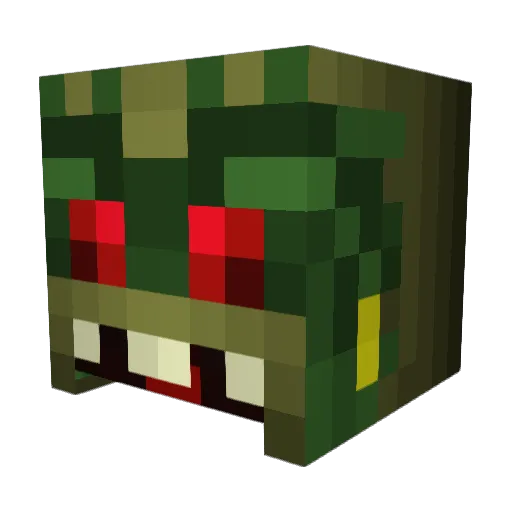 Mr_Pandacorn Minecraft avatar head, 3D render