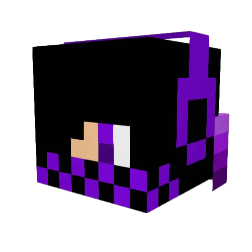 Mr_Patman Minecraft avatar head, 3D render