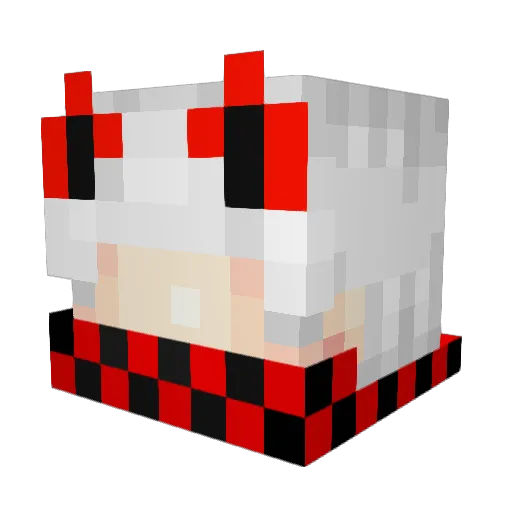 Mr_Peasant Minecraft avatar head, 3D render