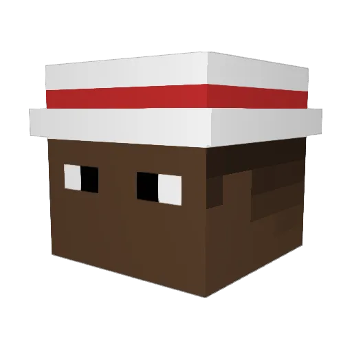Mr_Pedroo Minecraft avatar head, 3D render