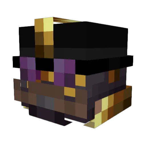 Mr_Personne Minecraft avatar head, 3D render