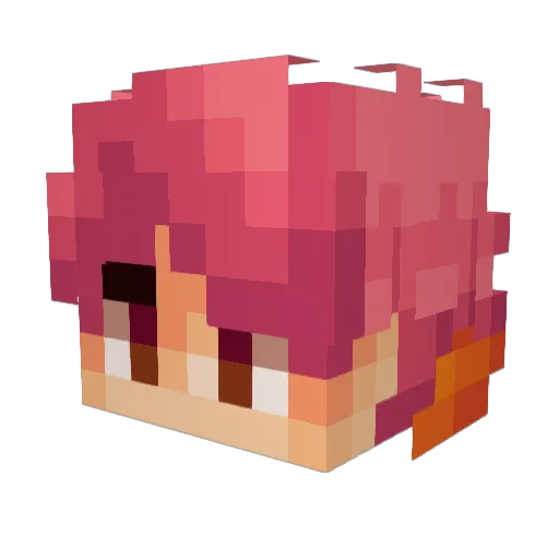Mr_Phillip_ Minecraft avatar head, 3D render
