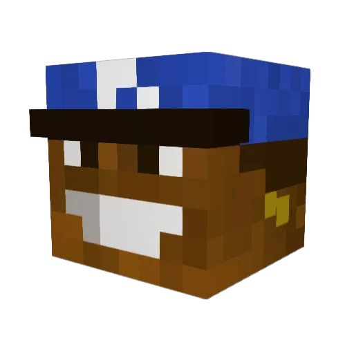 Mr_Phrog67 Minecraft avatar head, 3D render