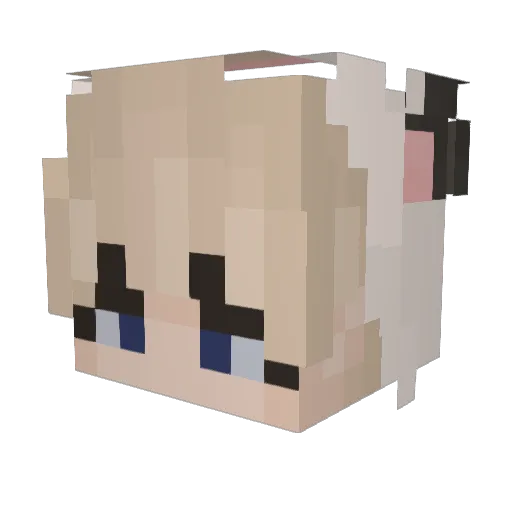 Mr_Pickle032 Minecraft avatar head, 3D render