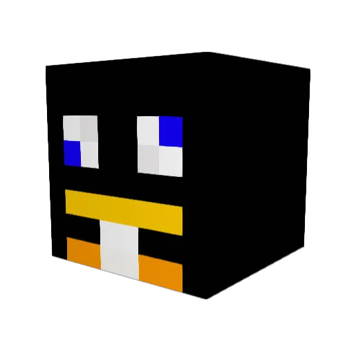 Mr_Pickle1 Minecraft avatar head, 3D render