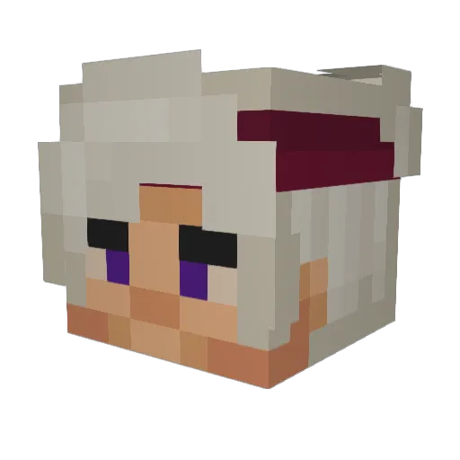 Mr_Pinata Minecraft avatar head, 3D render