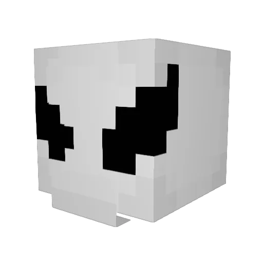Mr_Purove Minecraft avatar head, 3D render