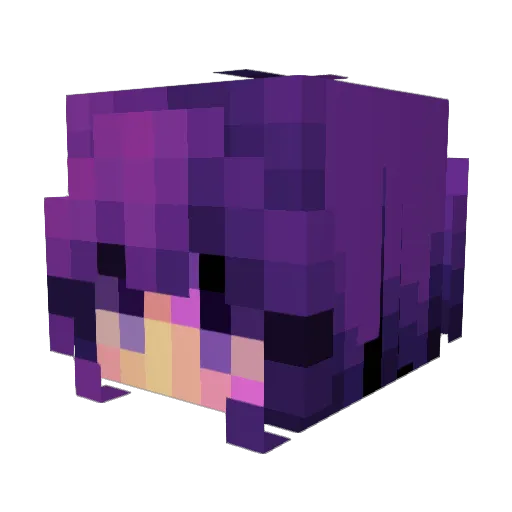 Mr_Rabbitman Minecraft avatar head, 3D render