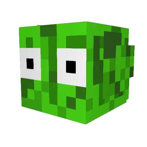 Mr_Repollo Minecraft avatar head, 3D render